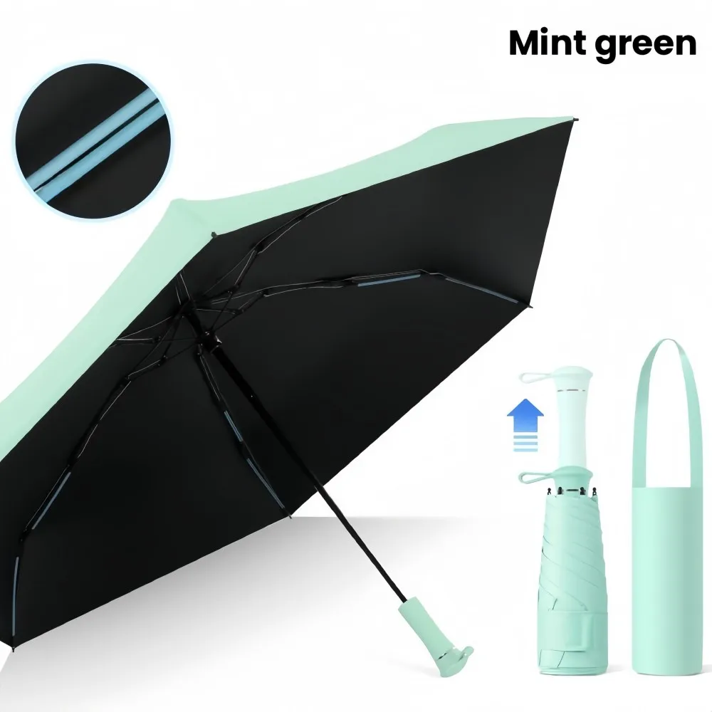 Compact Foldable Umbrella with UV Protection