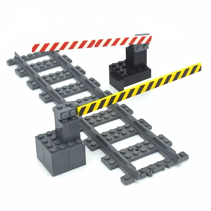 Enhanced Train Accessories and Building Block Set with Wheel Track Parts and Power Functions