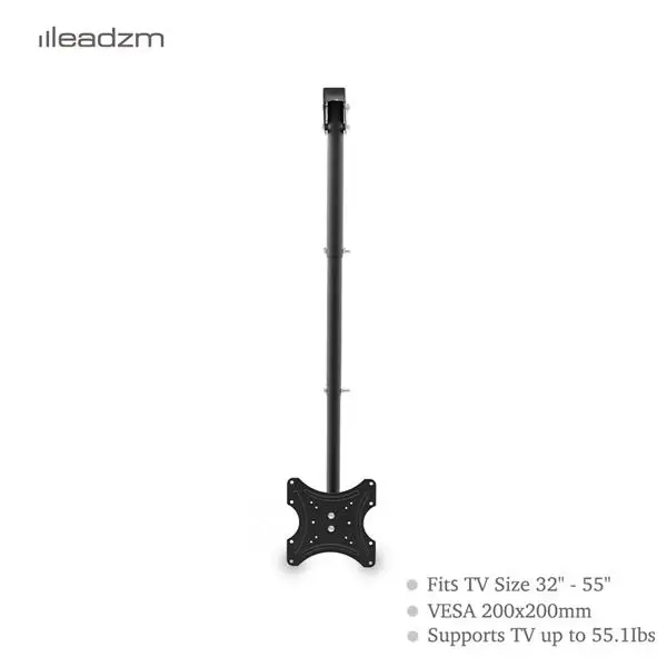 TMC-7004 32-55"电视吊顶支架最大VESA200*200 长度可调 360度旋转上下5-15°承重25kg-18