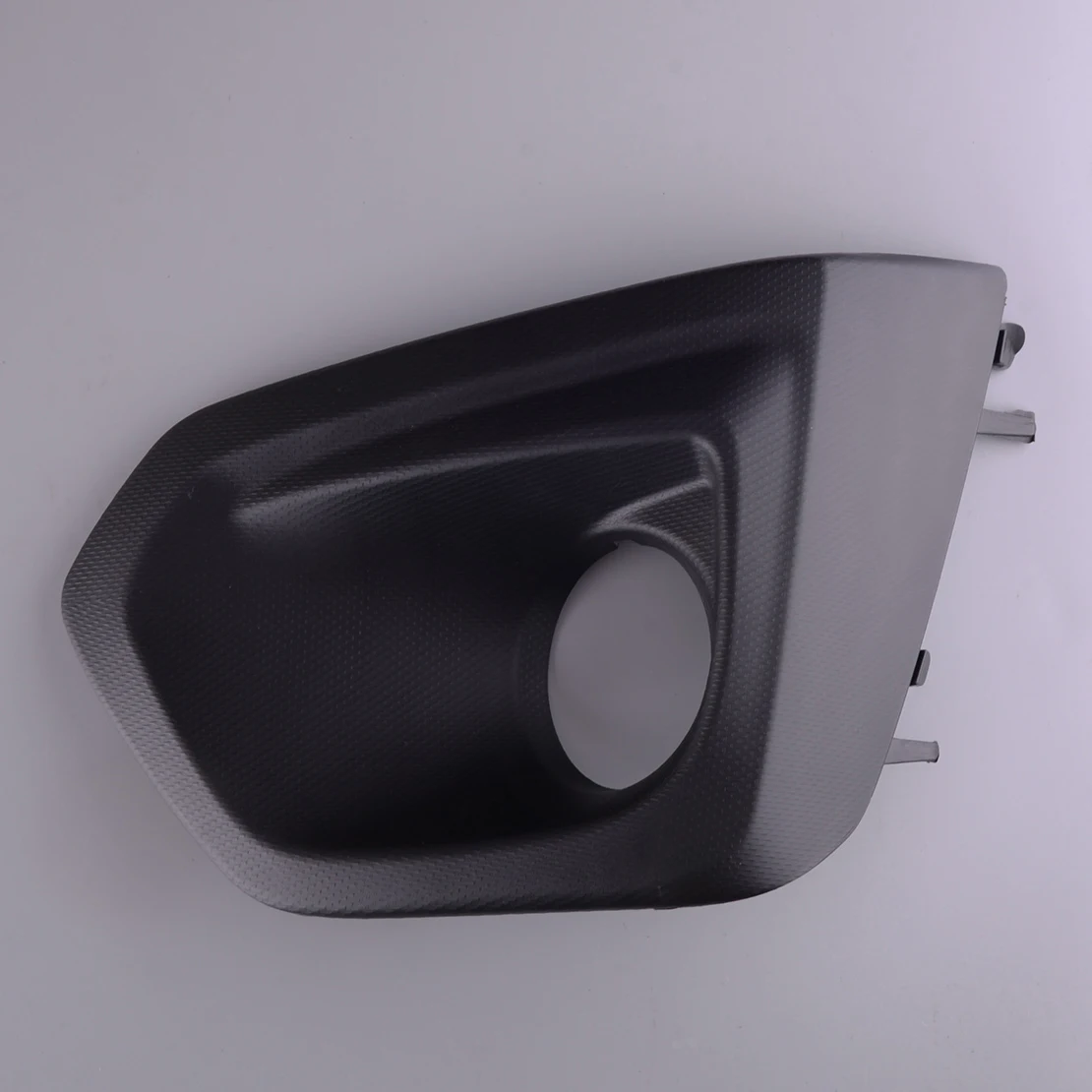 

Черный Автомобильный передний бампер 57731-FJ000 из АБС, левая противотуманная лампа, ободок с отверстием, подходит для Subaru Impreza 2012 2013 2014