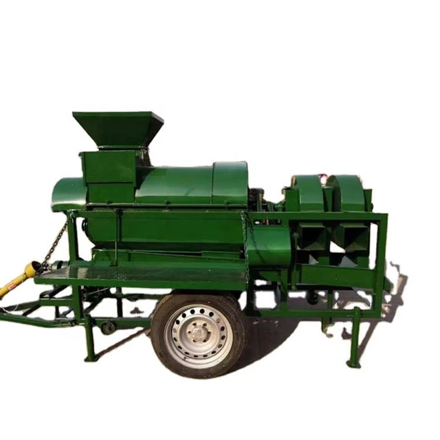 Multifunctional Agriculture Maize Corn Rice Wheat Sorghum Soybean Willet Rapeseed Thresher Sheller Machine