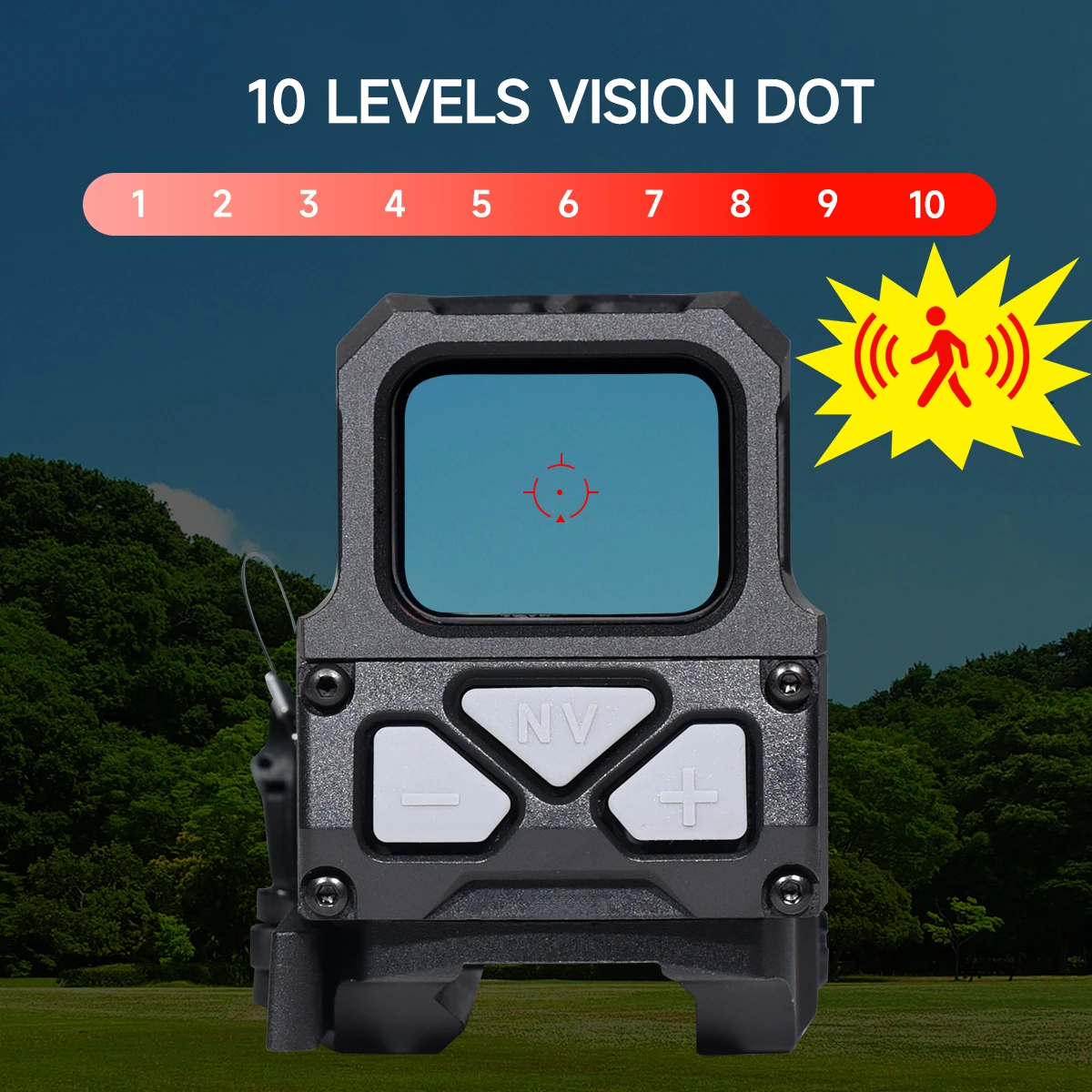 Gen II Holographic Red Dot Sight Tactical and 3X Magnifier Combo QD Mount Rifle Airsoft Optic Collimator Scope with Full Marking For Red Dot Sight Tactical Magnifier Scope Rifle Scope Holographic Collimator