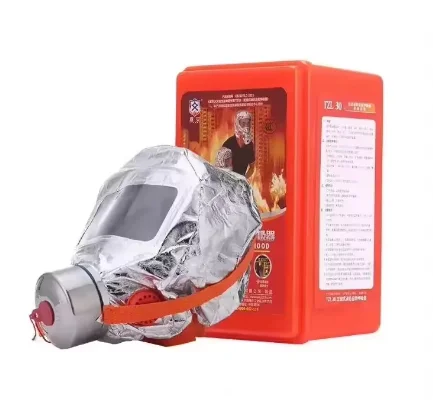 NEW Fire Emergency Escape Safety Mask 30 Minutes Protective Anti-smoking Fire Respirator Dust Carbon Respirator Mask Home Work