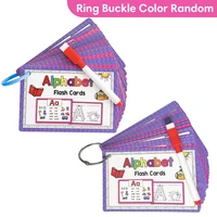 26 Alphabet Phonics CVC Words Learn Flash Cards abc letter with The Reasable Pen Writing Practice Educational Toys for Children 2
