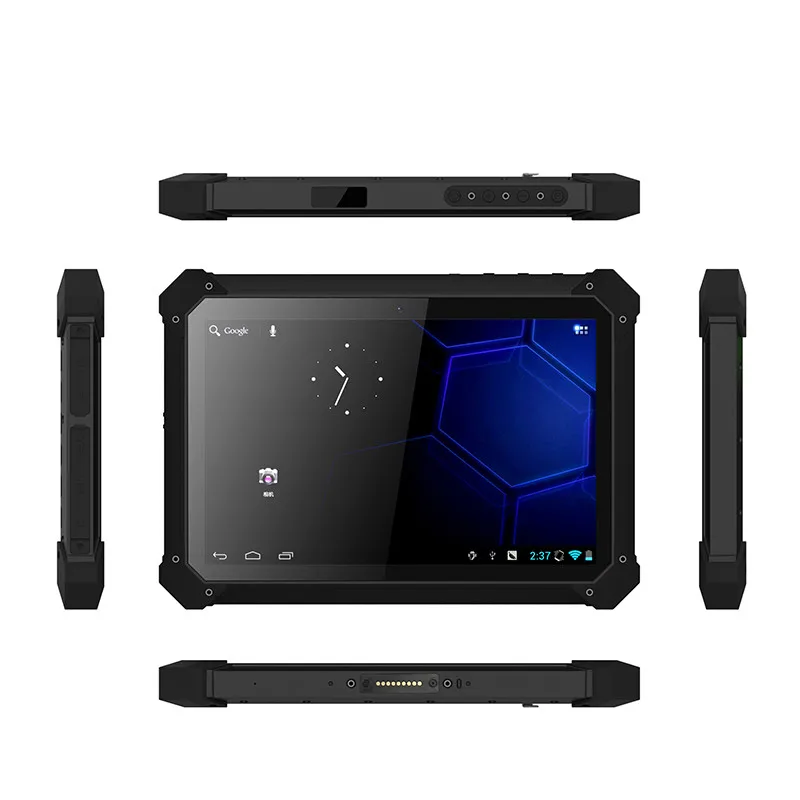 Rugged Tablet Android 11.0 OS 4G Network Wifi Blue Tooth NFC Barcode Scanner Fingerprint Shockproof Industrial Tablet barcode scanner rugged tablet