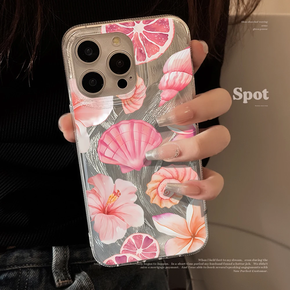 Vibrant Summer Beach Pink Phone Case Cover