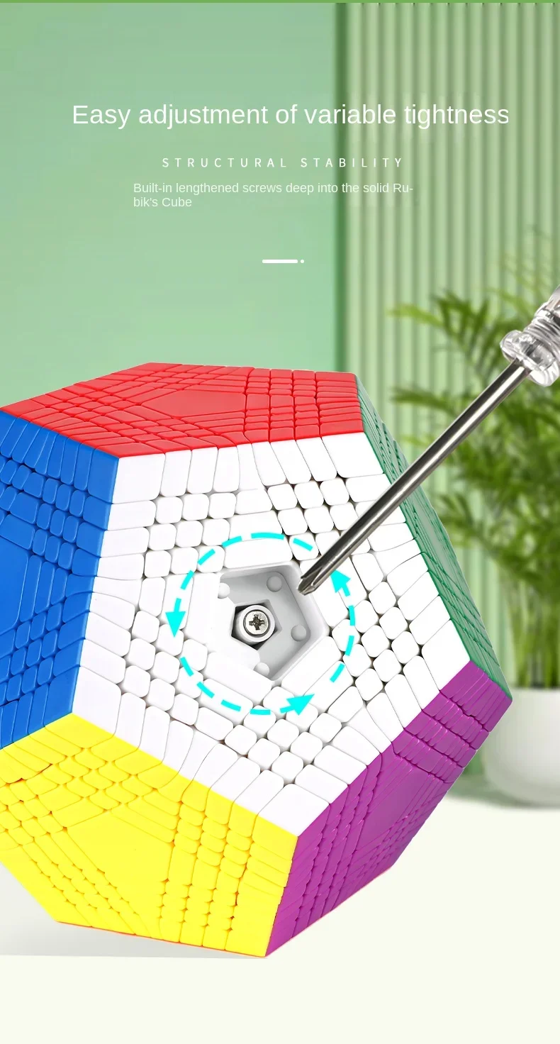 [CubeFun]Shengshou 9x9x9 Megaminx Magic Cube Puzzle SengSo Magic Cube 9x9 Megaminxeds Toys 2