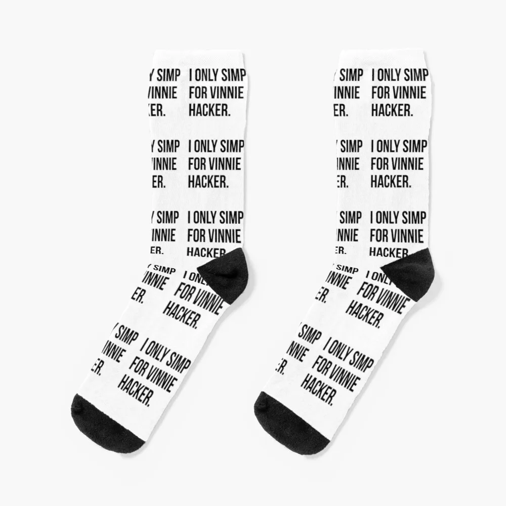 I only simp for Vinnie Hacker. Socks Women'S Socks High