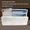 Commercial Electric Egg Sheller Peeling Machine Stainless Steel Chicken Egg Peeler Machine Egg Shelling Machine 4