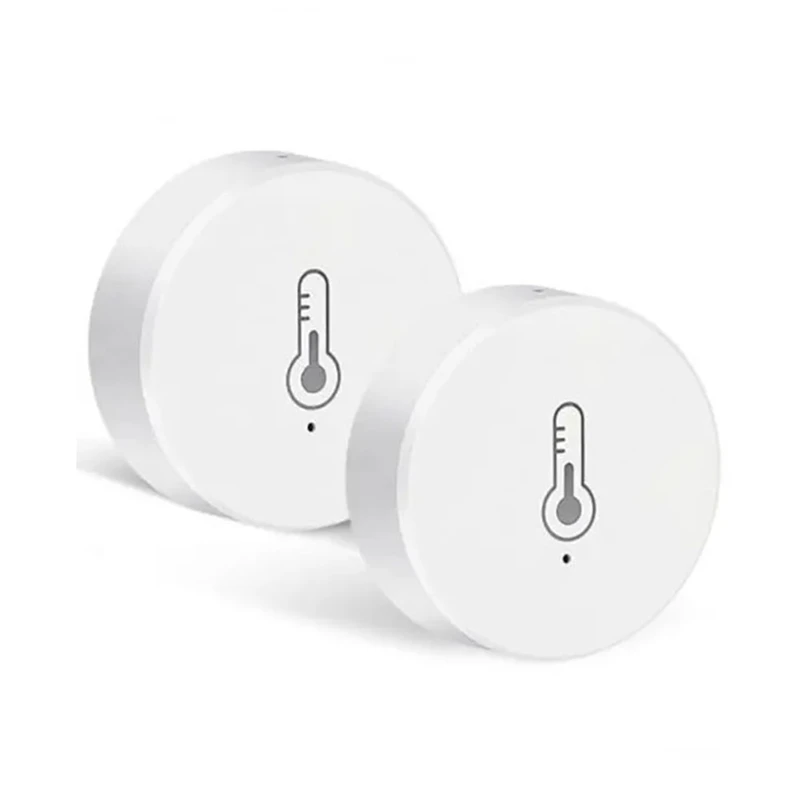 

Умный датчик температуры и влажности Tuya ZigBee, работает с приложением Alexa Google Home Smart Life, 2 шт.