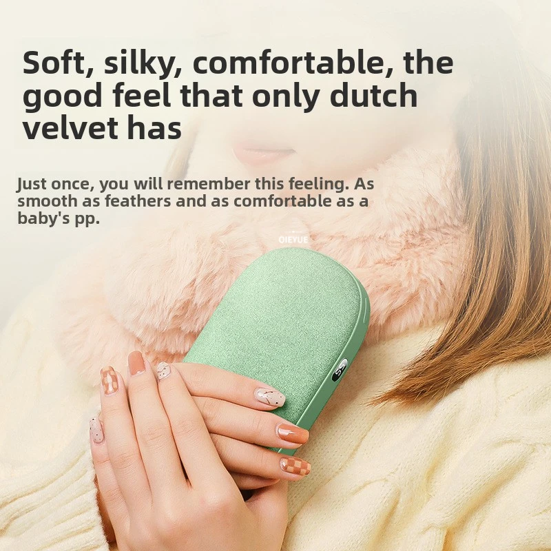 The New Hand Warmer, Plush Power Bank 2-In-1, And Graphene Hand Warmer Bag Automatically Generate Heat