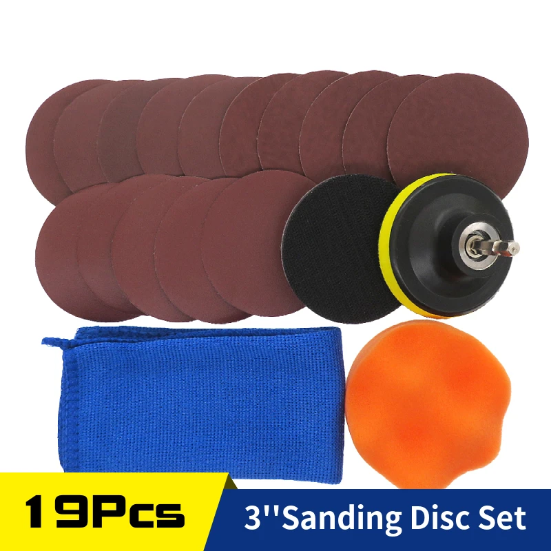 Discs Sandpaper Abrasive Tools Sanding Headlights 2 Polish