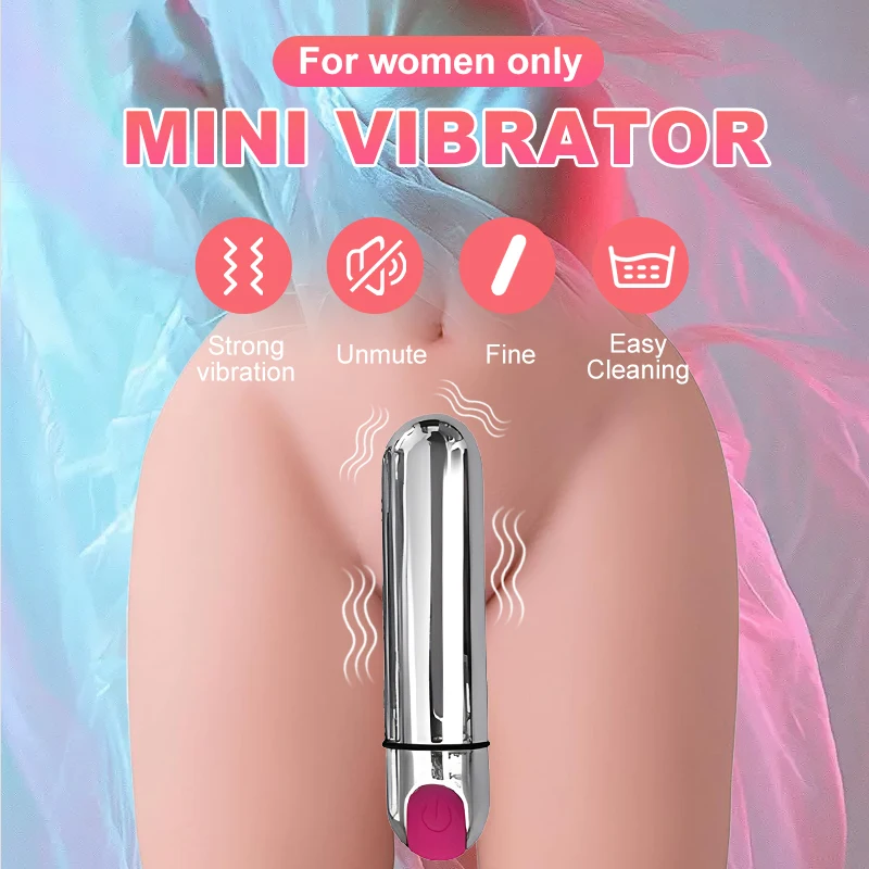 ויברטור כדורי מיני עמיד למים לנשים, משטח מצופה חשמלי חלק, רטט חזק, שקט, מופעל באמצעות סוללה, דיסקרטי
