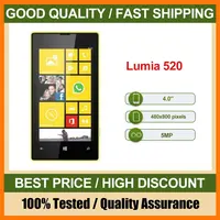 Original  Lumia 520 CellPhone Made in Finland Unlocked Support English Language Good Condition