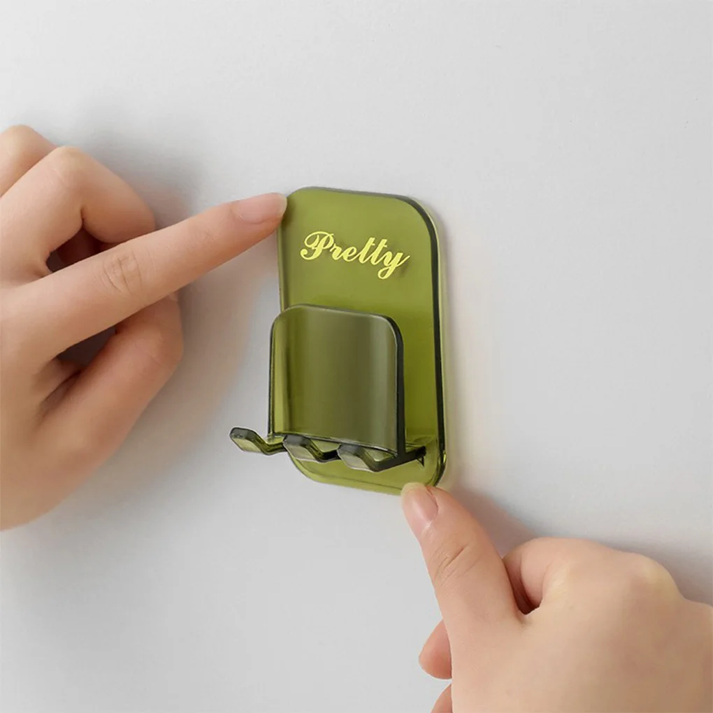

Wall-mounted Hook Tooth Brush Holder Storage Rack Hanger Household