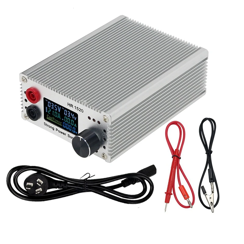 

HR1520 Motherboard Short Circuit Tester 15V 20A Adjustable Multifunctional Power Supply For Phone Repair Durable (US Plug)