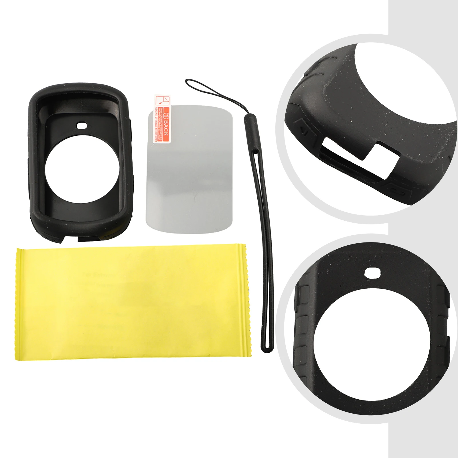 Cover Cover Custodia In Silicone Garmin 530 Proteggi Schermo Per Computer In Vetro Temperato Per Garmin Edge 530 Per Una Vestibilità Stretta