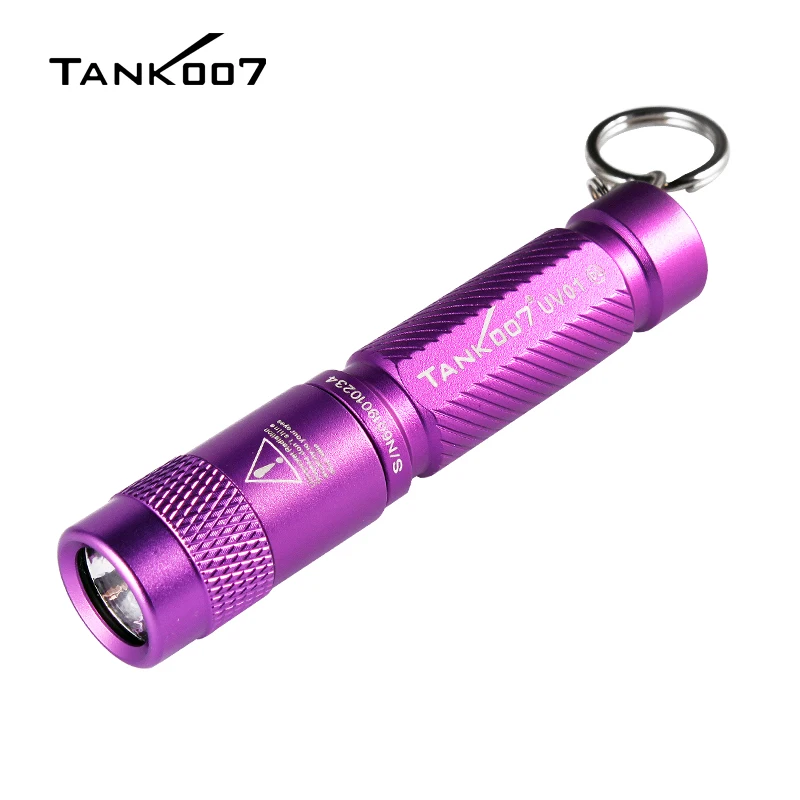 UV Curing Lamp TANK007 UV01 365nm 1W LED Portable Mini Keychain AAA Battery Waterproof Ultraviolet Lamp uv curing lamp