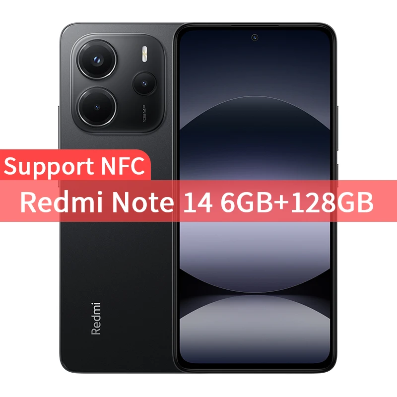 Xiaomi Redmi Note 14 4G 6gb/128gb ブラック Redmi Note 14 6GB RAM