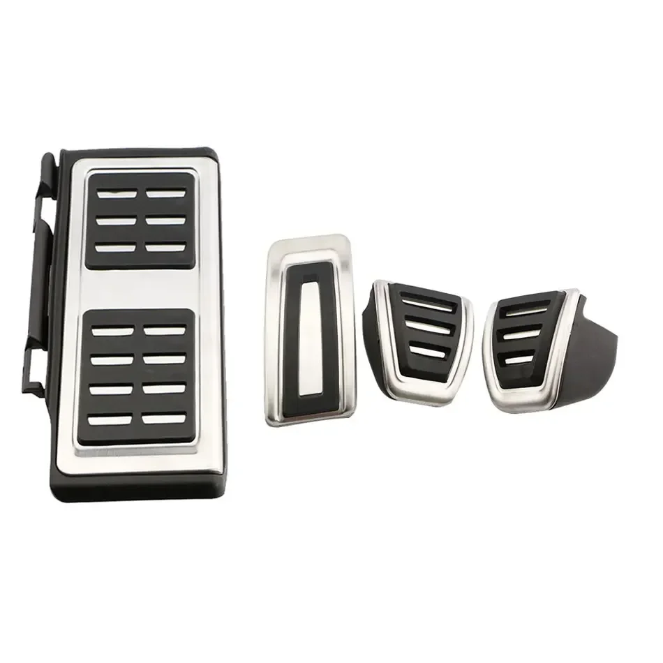 Car Pedals Foot Fuel Brake Clutch Cover for Volkswagen VW Passat B8 Golf 7 Tiguan-for Seat Leon 5F MK3 car pedals cover