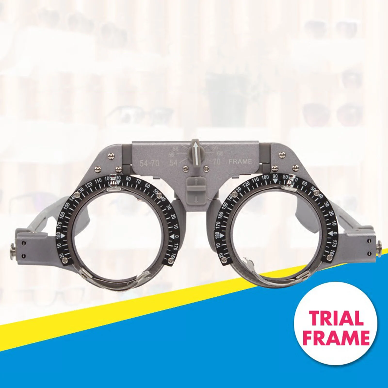 Optical Trial Lens Frame Adjustable Titanium Trial Lens Frame - 54-70mm ...