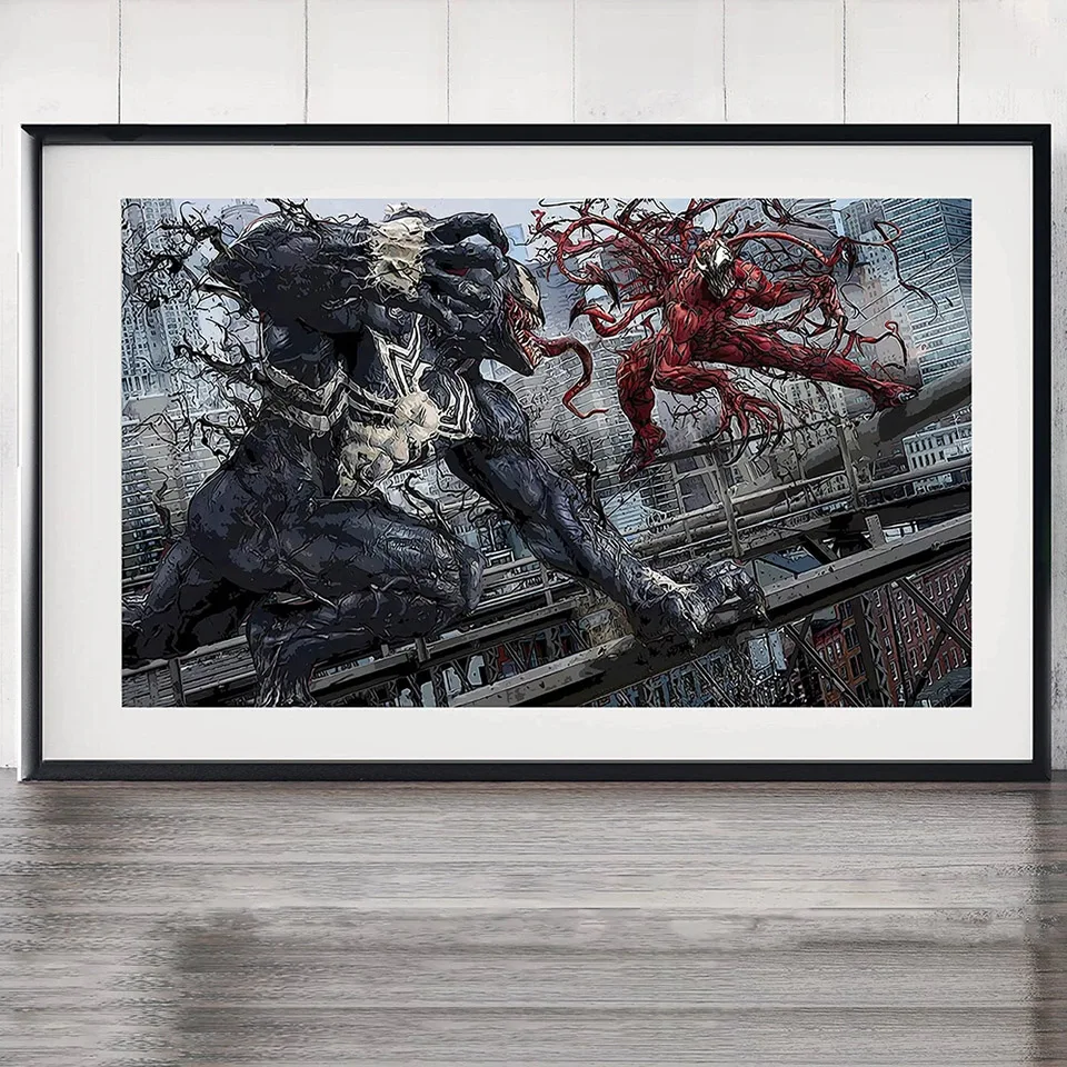 Marvel Superhero Venom Carnage Diamond Art 5D Diy Diamond Painting Avengers Movie Strass Pictures Cross Stitch Decor Home