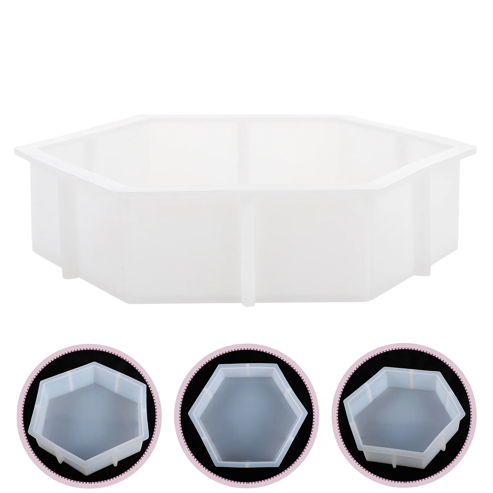 

Creative Hexagon Sample Cube Mold DIY Making Hexagon Cube Mold Silicone Mold