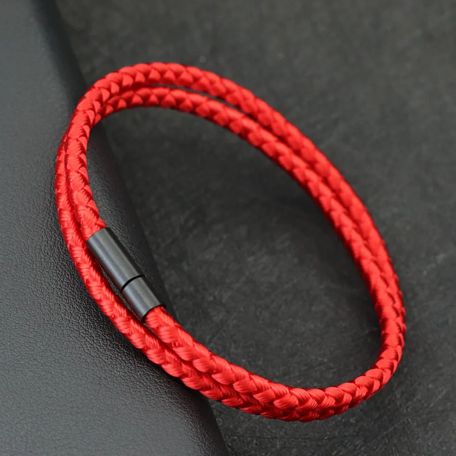 Minimalist Mens Survival Bracelet - Handmade Nautical Bangle