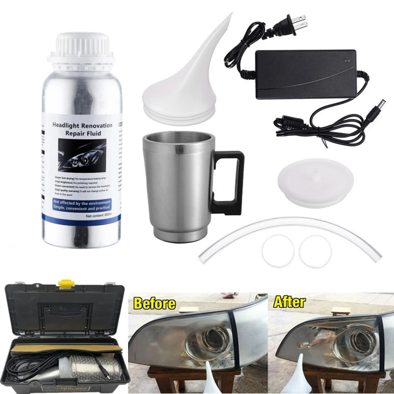 Acetone Vapor Headlight Coating Car Headlight Repair Fluid Car Light