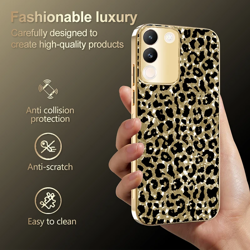 Leopard Print Fusion Advanced Phone Case - Cool Style & Anti-Drop Cover