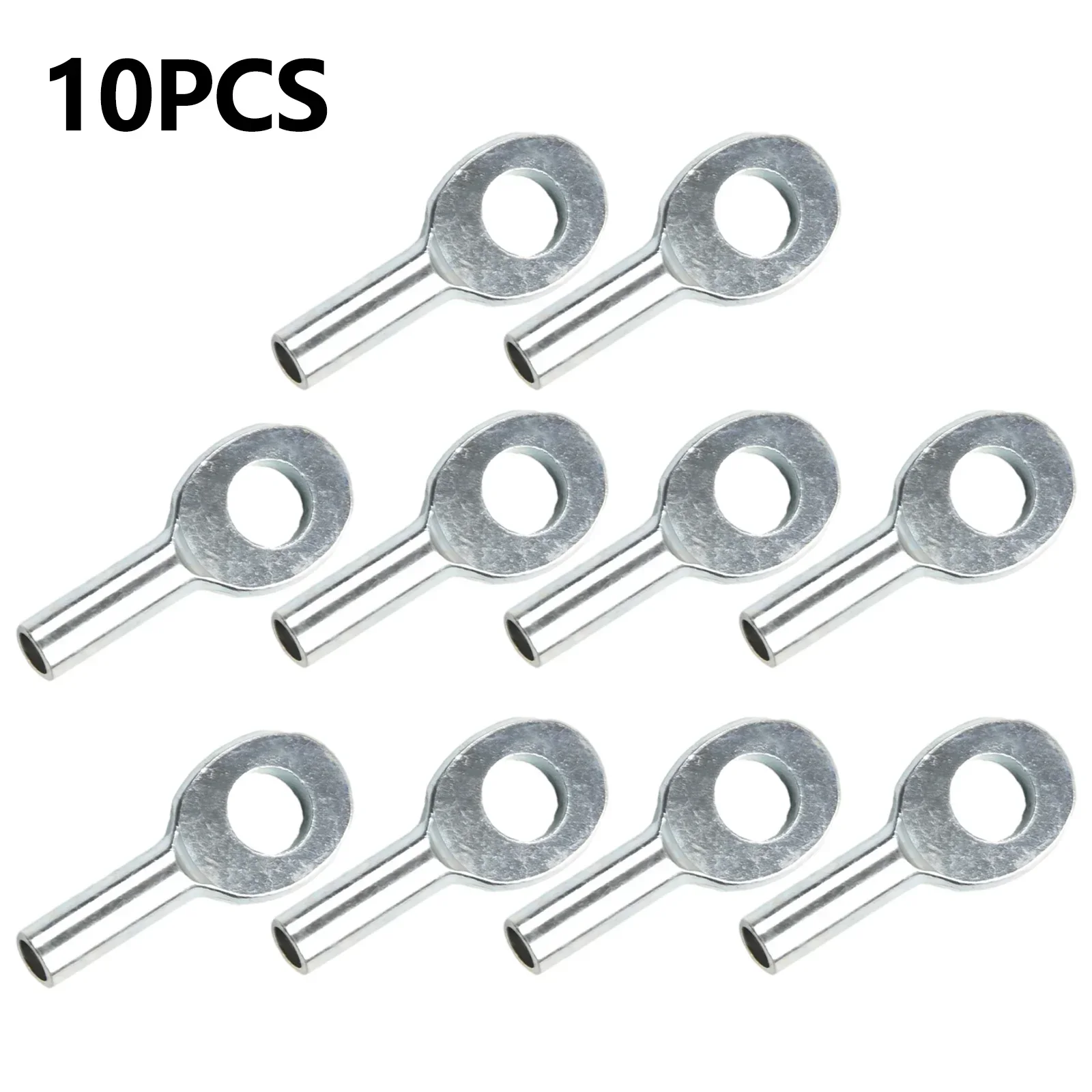 10pcs Gym Pulley Machine Cable Eyelet Terminal Wire Gym Pulley Machine Cable Eyelet Release Trigger Mounts Securely And Convenie fitness pulley cable,fitness equipment parts