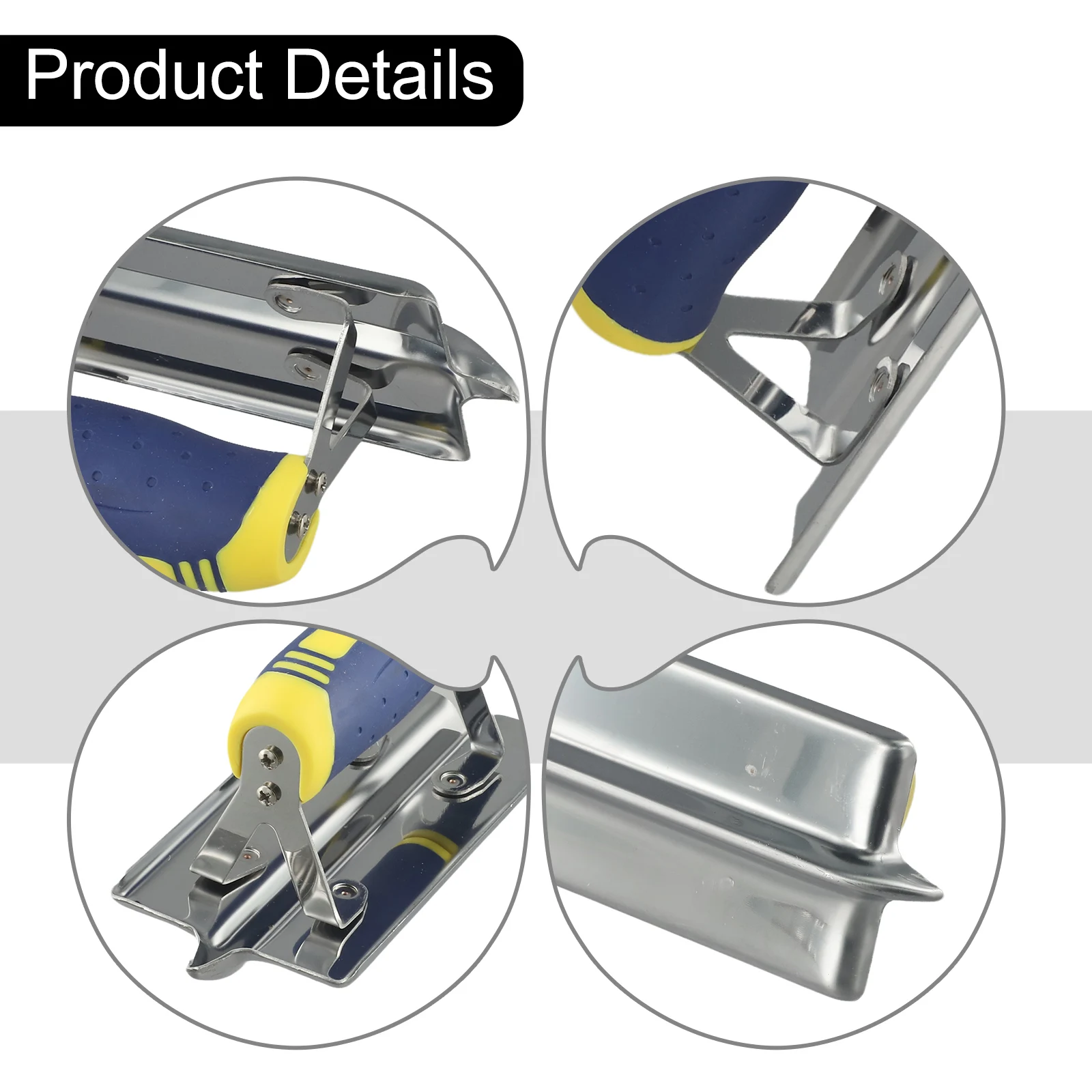 Note Package Content Set Plaster Cement Finishing Concrete Hand Edger Groover Tools Curved Ends And Radiused Edge Design