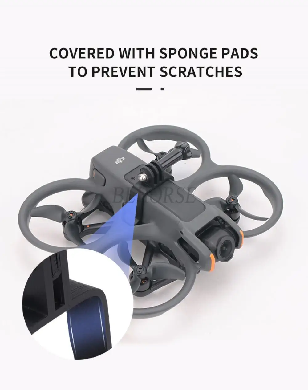 DJI 아바타 2 용 상단 확장 브래킷 어댑터, 고정 스냅 랙 어댑터, DJI 아바타 2 스포츠 카메라 액세서리 보호