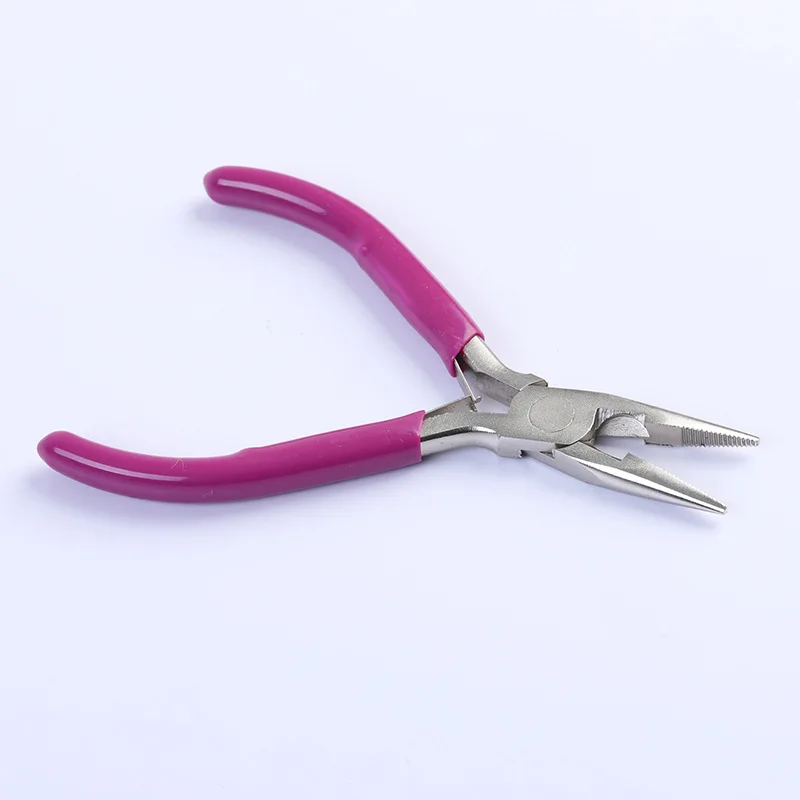 

Фиолетовые миниатюрные плоскогубцы с заостренным носом, маленький инструмент, плоскогубцы, ювелирные аксессуары ручной работы, плоскогубцы для ювелирных изделий ручной работы