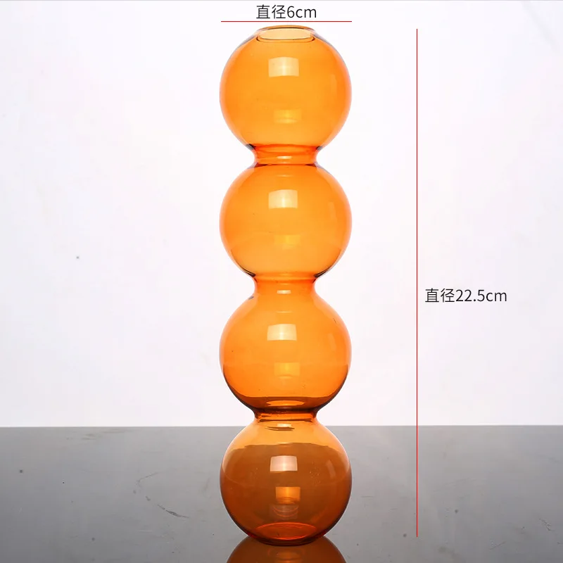 Nordic Glass Vase Decorative Home Accessory & Gift