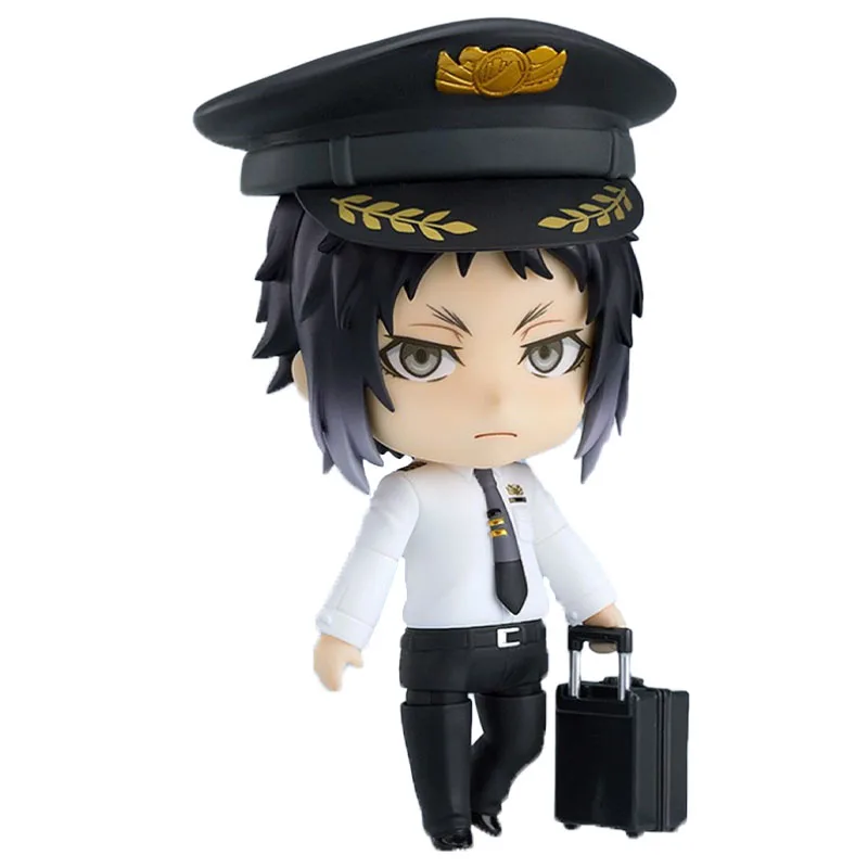

100% Original Good Smile Nendoroid GSC 1368 Akutagawa Ryuunosuke BUNGO STRAY DOGS Anime Figure Model Collecile Action Toys Gifts
