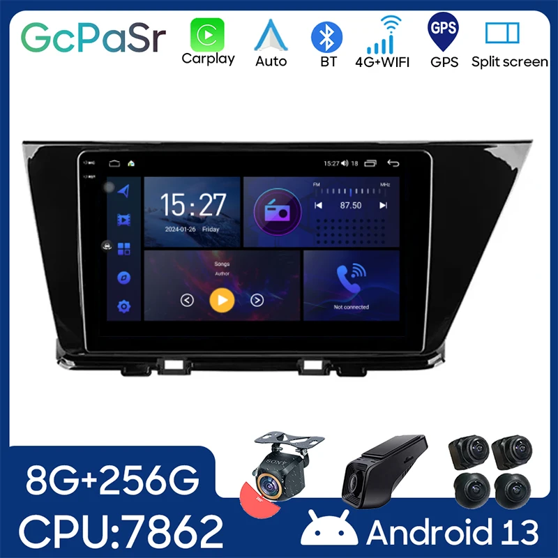 

Car Android For Kia Niro DE 2016 - 2019 Auto Radio Stereo Carplay Multimedia Player GPS Navigation QLED WIFI No 2din DVD 7862 BT