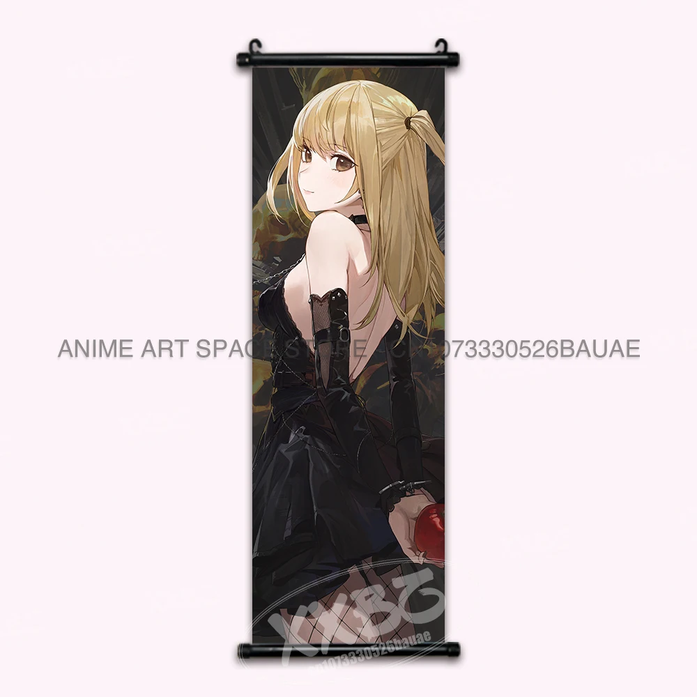 Death Note Anime Nostalgia Hanging Poster - Home Decoration Wall Art Mural Featuring Yagami Light and Ryuk