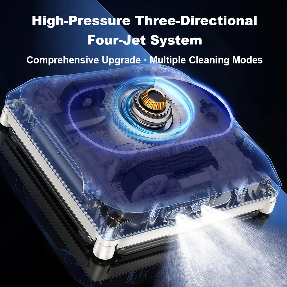 Liectroux S11، روبوت للنوافذ تحكم تطبيق وريموت عن...