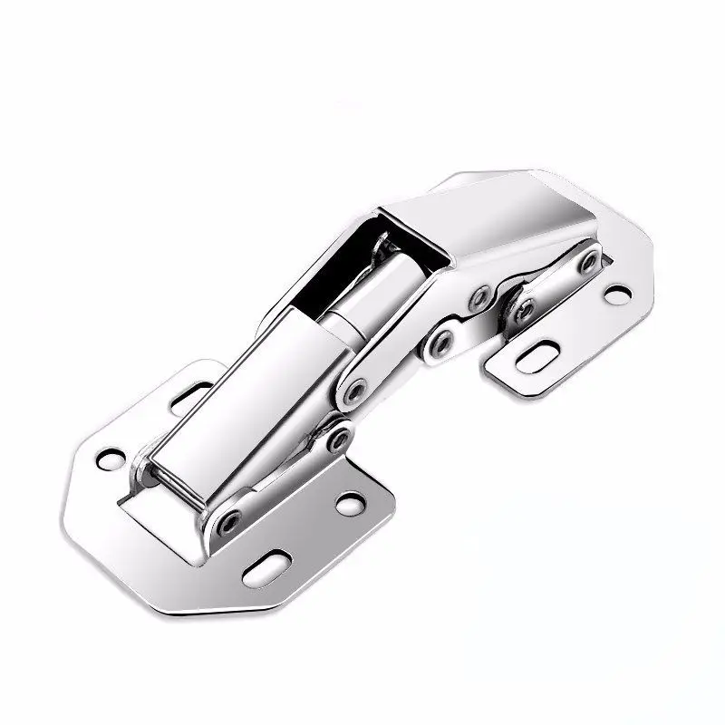 Cabinet Hinges Furniture Hinge Cabinet Door Hinges 1/3/5pcs 90 Degree No-Drilling Hole
