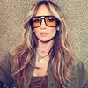 On the Fly Sunglasses Women Men Quay Brand Design Quay Travelling Eyewear Accessory Oversized Ladies Sun Glasses for Women UV400