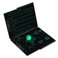 14.3-inch Folding Screen  LCD Superfine Handwriting Writing Board Meeting Magnetic to Eras Drawings Tablet Split screen 1