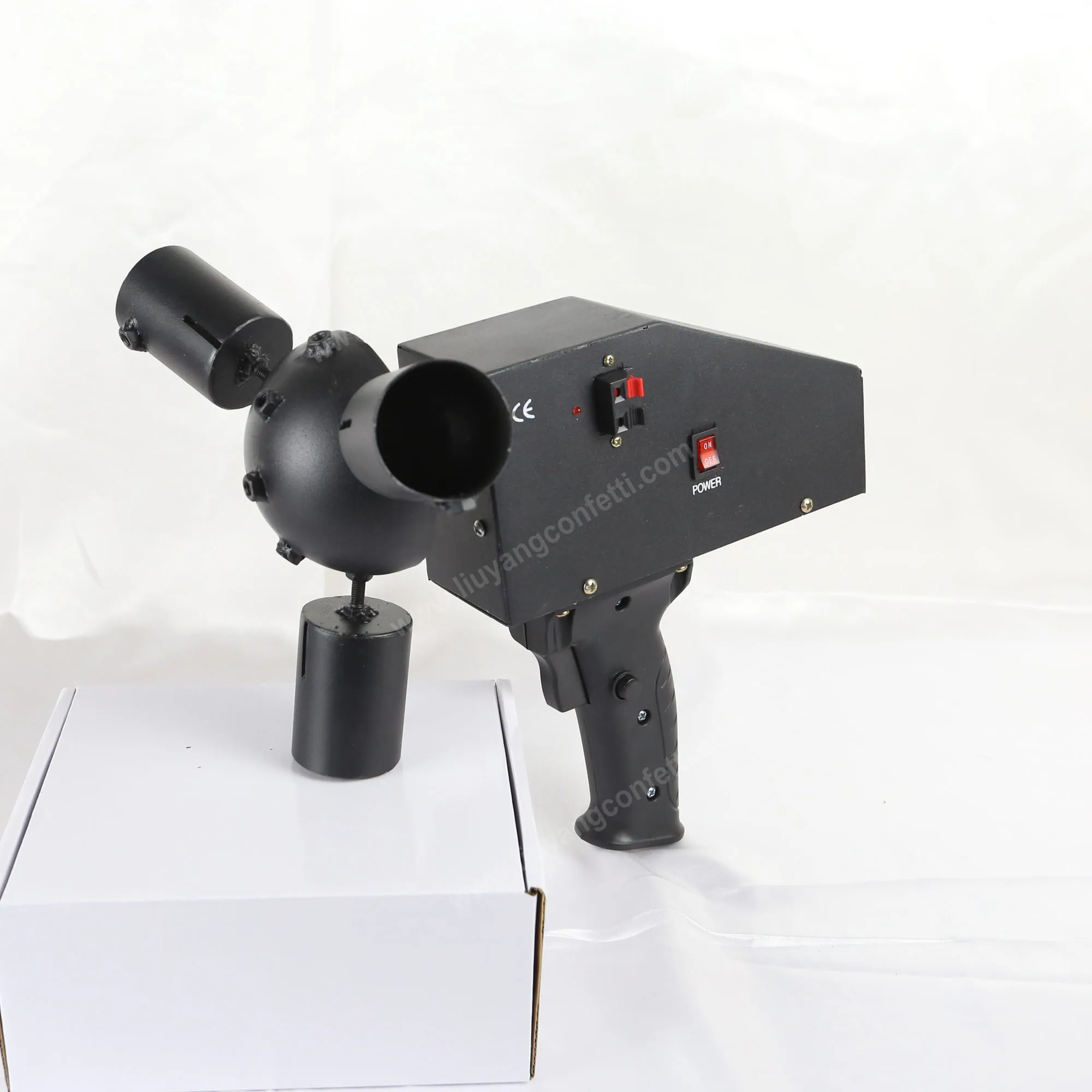 Fireworks Machine Indoor Stage Fountain Hand Gun Firing Pyrotechnics Held India Shooter Cold Pyro Wedding DJ Spinning Windmill