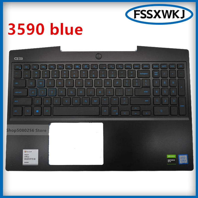95new Laptop Palmrest Us Keyboard Upper Top Case Cover For Dell G3