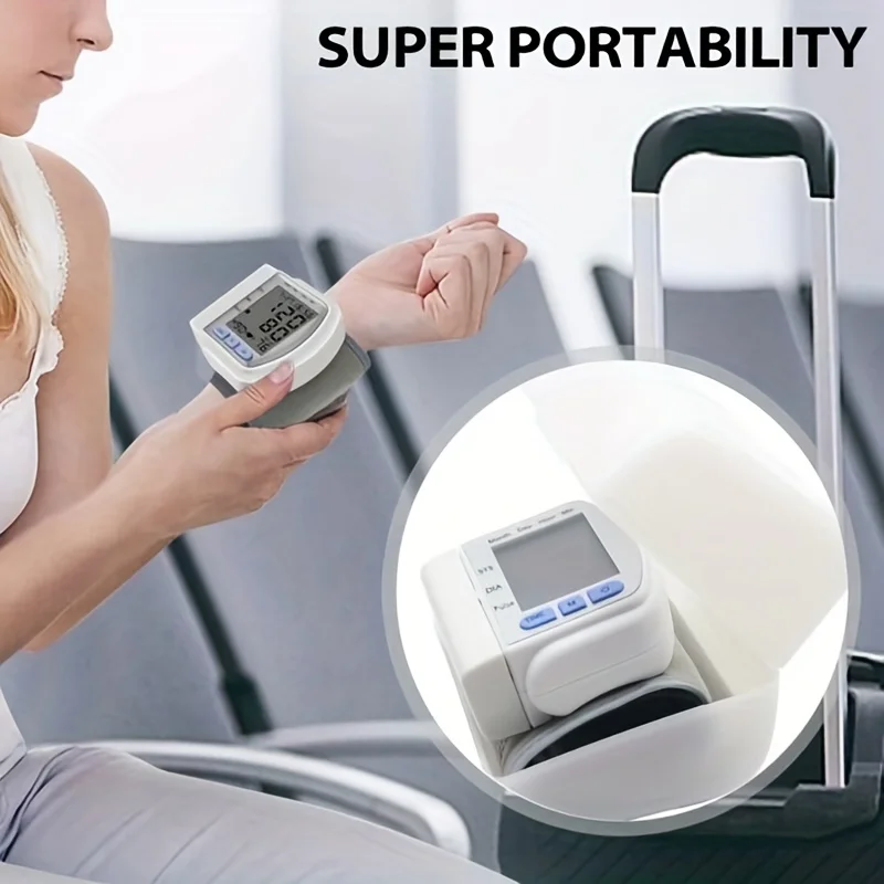 Accurate Blood Pressure Monitoring Wrist Blood Pressure Monitor With Voice Automatic Digital BP Machine