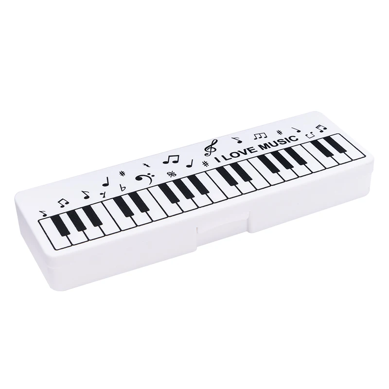  200 Pieces Music Pencils Music Note Piano Keyboard Pencils  Bulk Wood Pencils Gifts Fun Pencils for Piano Students Kids Teachers Party  Favors Classroom Supplies, Black and White, 7 Inches : Office Products