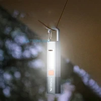 New Xiaomi Portable LED Flashlight USB Rechargeable with Hook Zoomable Torch Outdoor Camping Hiking Long-range Emergency Lantern 2