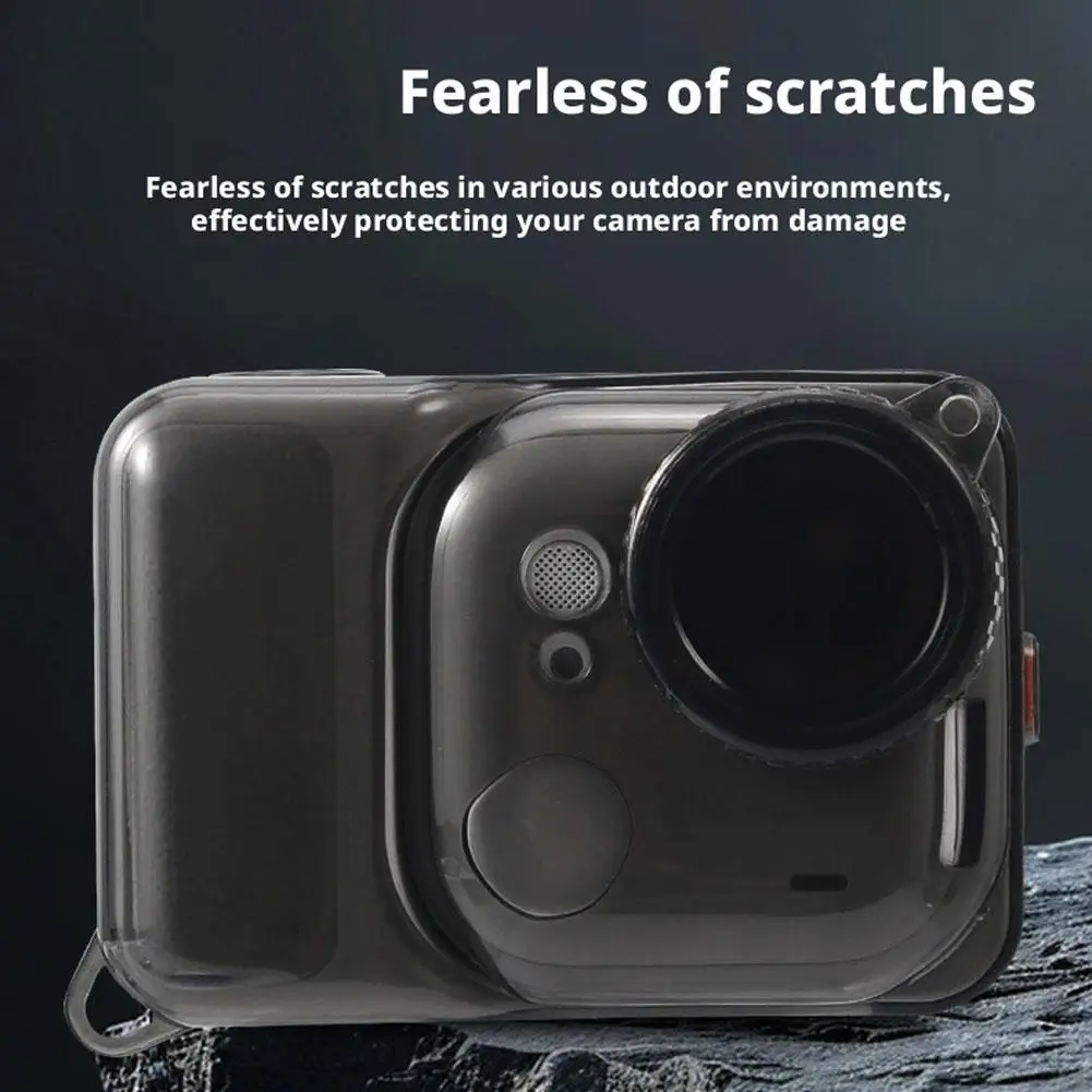 Coque TPU pour Insta360 GO Ultra - Protection Transparente ou Noire