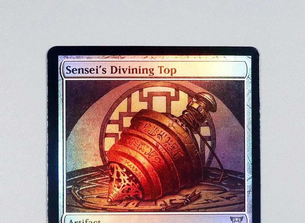 師範の占い独楽 sensei's divining top mb2 foil 英)【Foil】師範の占い独楽 / Sensei's Divining Top【MB2】 No