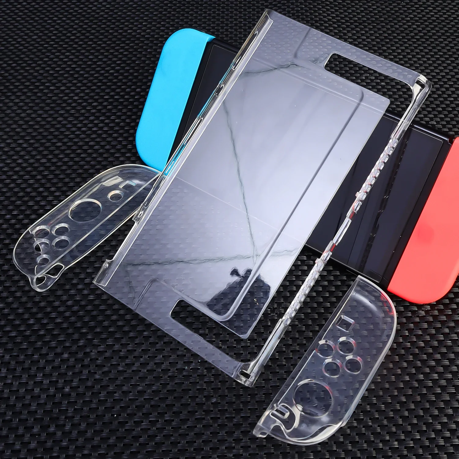 Silicone Shockproof Transparent Protective Case for Handheld Gaming Console